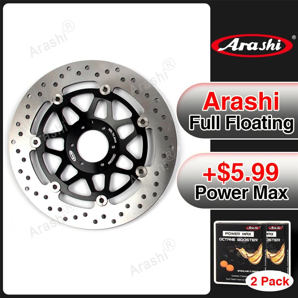Arashiフロントブレーキディスクローター Amazon | Arashi 特大 フロントブレーキディスクローター適合車種