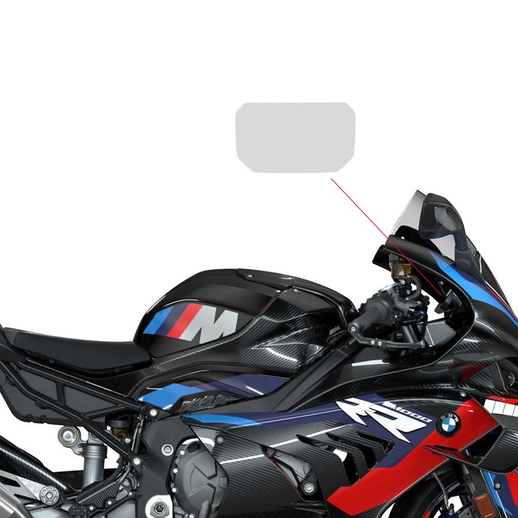 並行輸入品 2023-2025 PPF M1000RR バイク用クリアTPU保護フィルム BMW M 1000RR_1