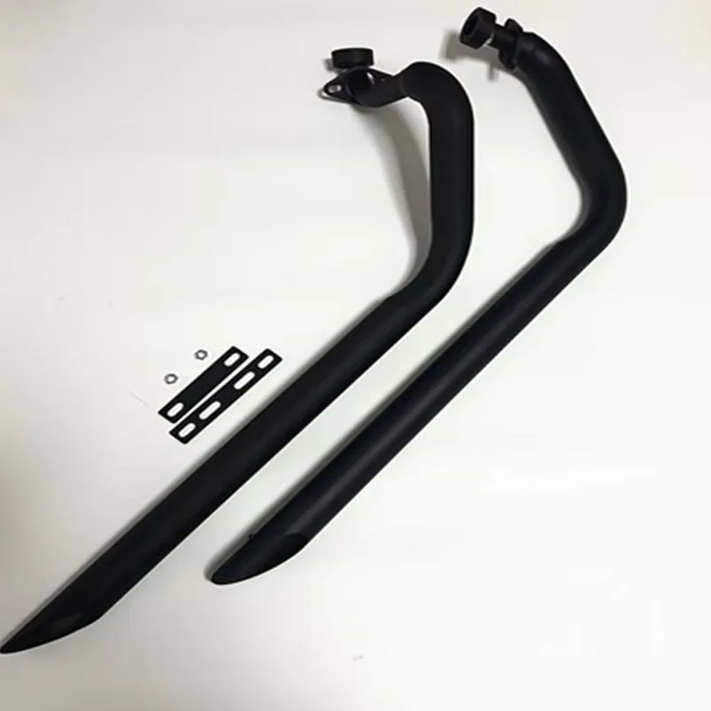 並行輸入品 バイク用ステンレスエキゾーストサイレンサー ヤマハビラーゴXV1100 XV750 S 傾斜カット 特殊_2