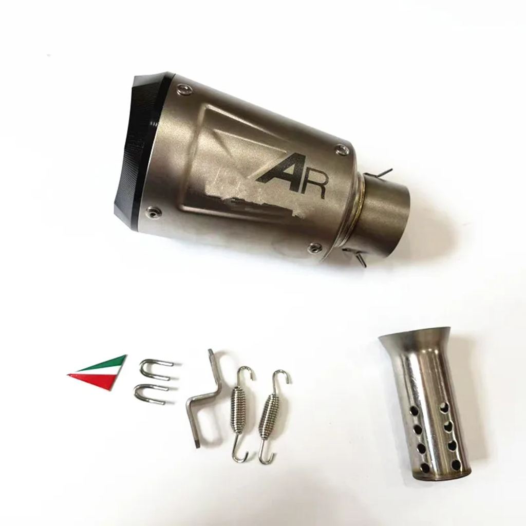 並行輸入品 51MM汎用バイクGP排気DBキラーエスケープマフラー カワサキZ900 FZ6 RC390 R6 R1 MT09 Z800 CBR1000 MT07用_2