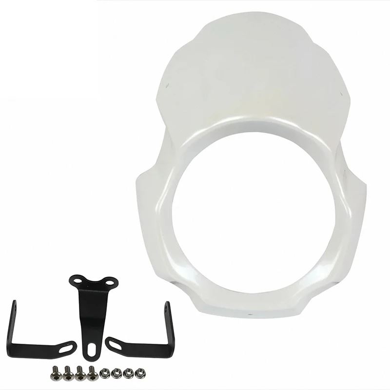 並行輸入品 カワサキ エリミネーター500 2024 2025年式 バイク用 ラウンドABSレジン フロントスクリーン ヘッドライトフェアリン_1
