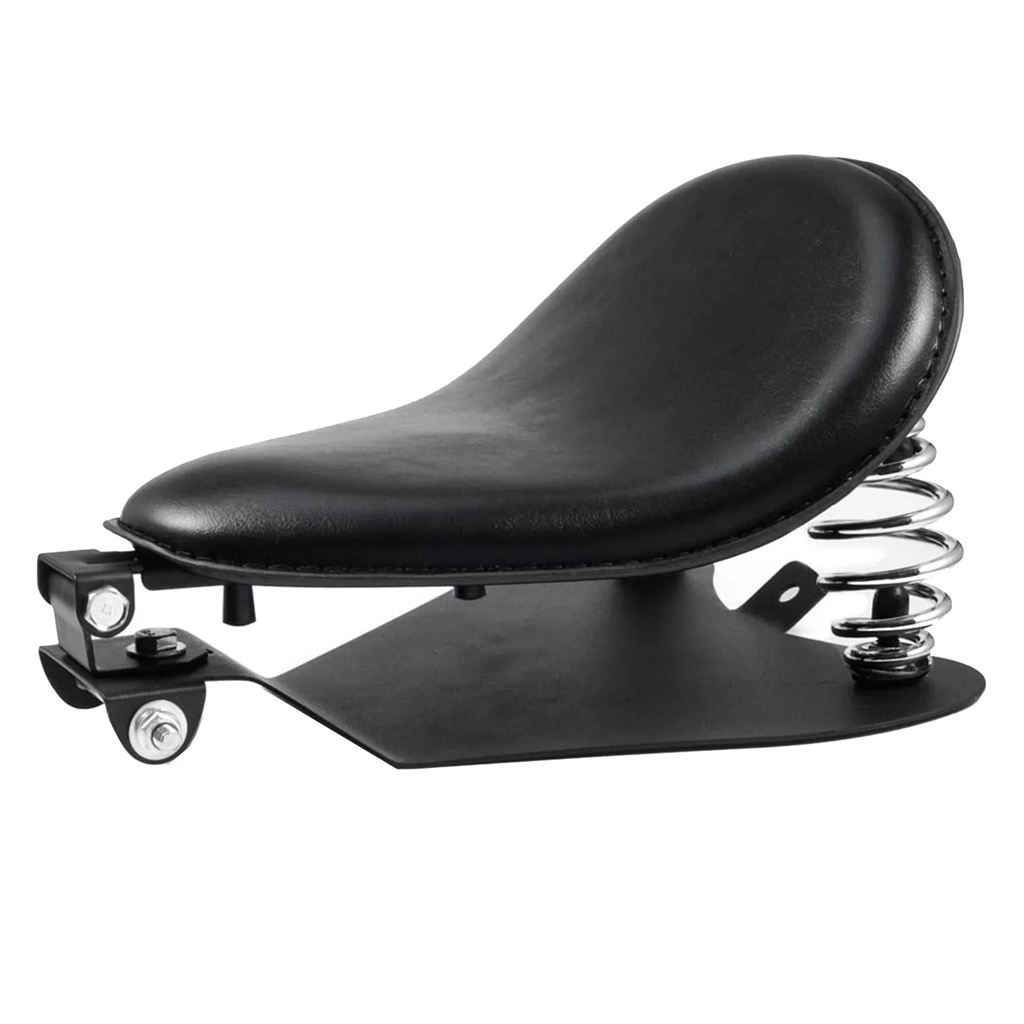 並行輸入品 バイク運転手用ソロシート 3インチスプリングブラケット