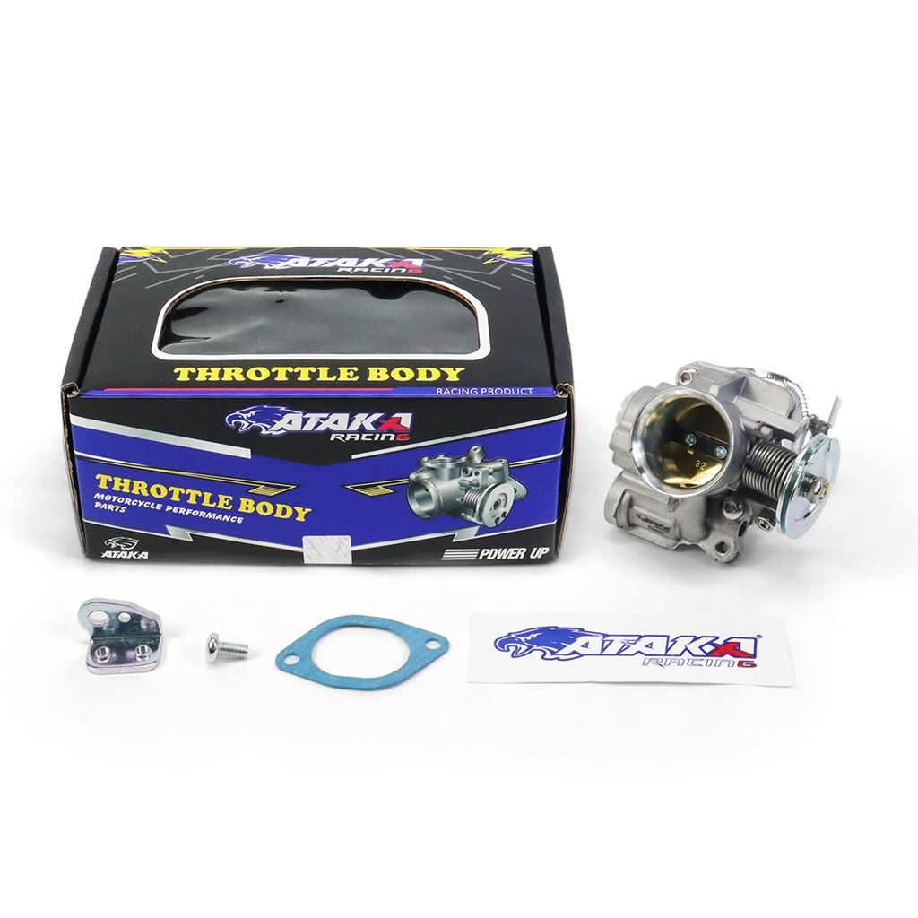 並行輸入品 ATAKA バイク用CNCスロットルボディ 改良型ウェーブテクスチャ インテークマニホールド ヤマハ NMAX155 Nmax155 NVX