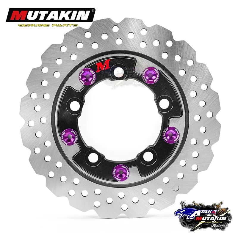 並行輸入品 MUTAKIN ディスクブレーキ 220MM 5ボタンホール