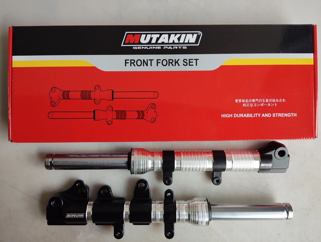 並行輸入品 MUTAKIN フロントショック ヤマハ NMAX V1 V2 420MM/440MM PLUS用