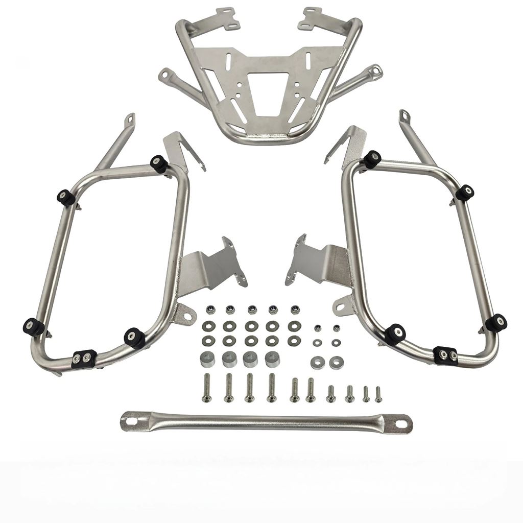 並行輸入品 ホンダCB500X 400X CB500X CB400X 2012-2024 NX500 2024用 パニアラック ステンレス サドルバッグブラケット