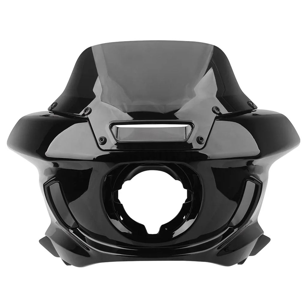 並行輸入品 バイクアクセサリーフロントヘッドライトフェアリングフロントガラスフロントガラスカバーハーレーソフテイル FXRST_2