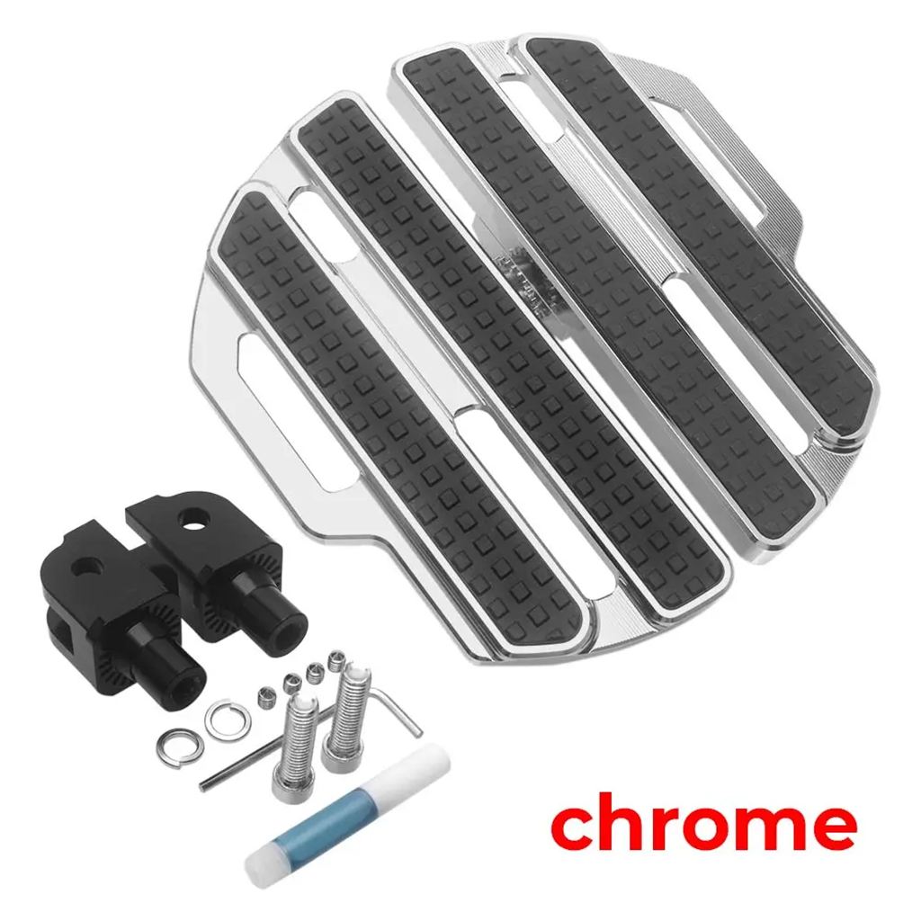 並行輸入品 バイクアクセサリー 1 ペアフロントフットレストフロアボードフィットハーレーソフテイルローライダー ST FXLRST 202_2