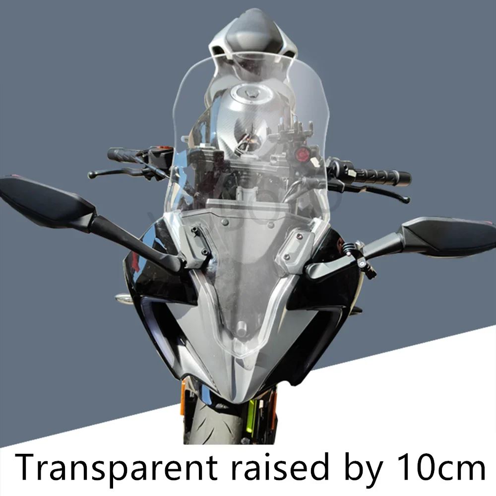並行輸入品 バイクフロントガラスフロントガラス肥厚胸プロテクターゴーグル防雨ボード CFMOTO CF250SR CF 250SR_2