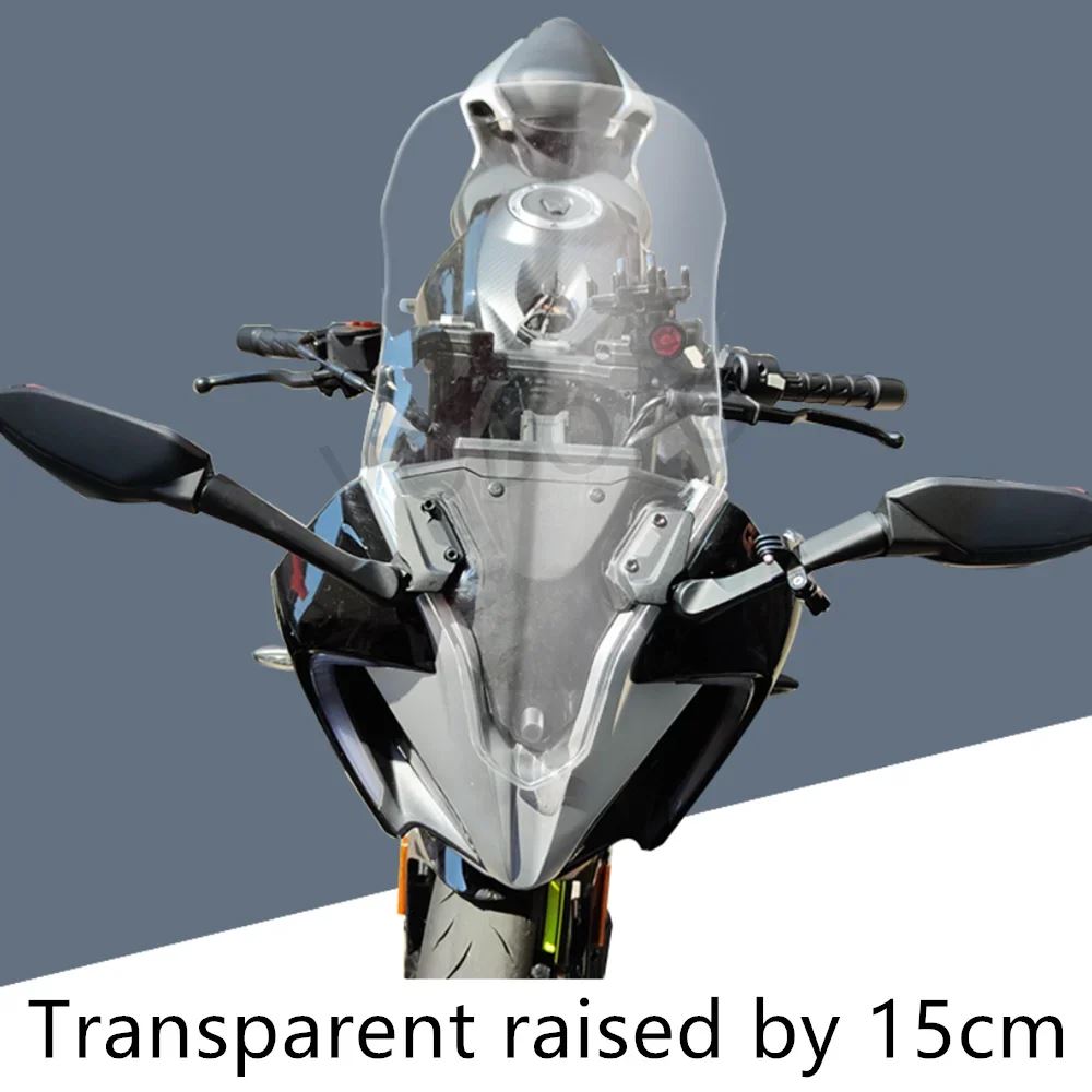 並行輸入品 バイクフロントガラスフロントガラス肥厚胸プロテクターゴーグル防雨ボード CFMOTO CF250SR CF 250SR_5