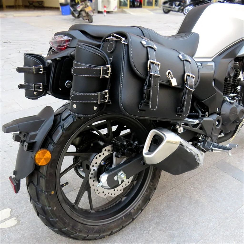 並行輸入品 ホンダ CBF190TR エッジバッグ キャンバスバッグ サイドハンギングバッグ エッジボックス クイックリリース_1