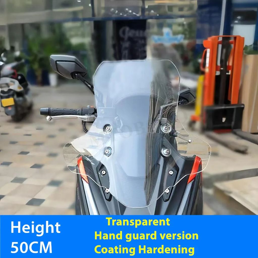 並行輸入品 フロントガラス ウインドスクリーン 防塵 バイク部品 エアウィンドディフレクター KYMCO XCITING S350 DTX360_1