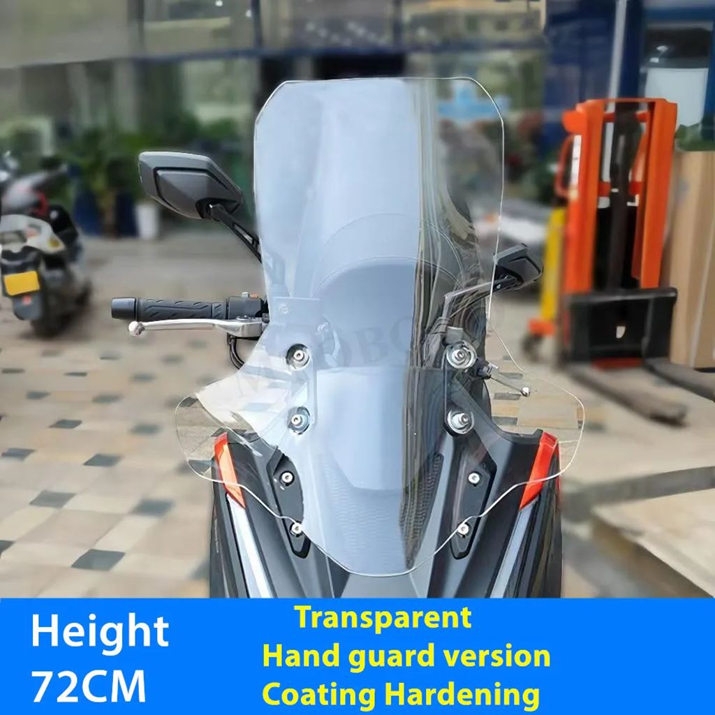 並行輸入品 フロントガラス ウインドスクリーン 防塵 バイク部品 エアウィンドディフレクター KYMCO XCITING S350 DTX360_3