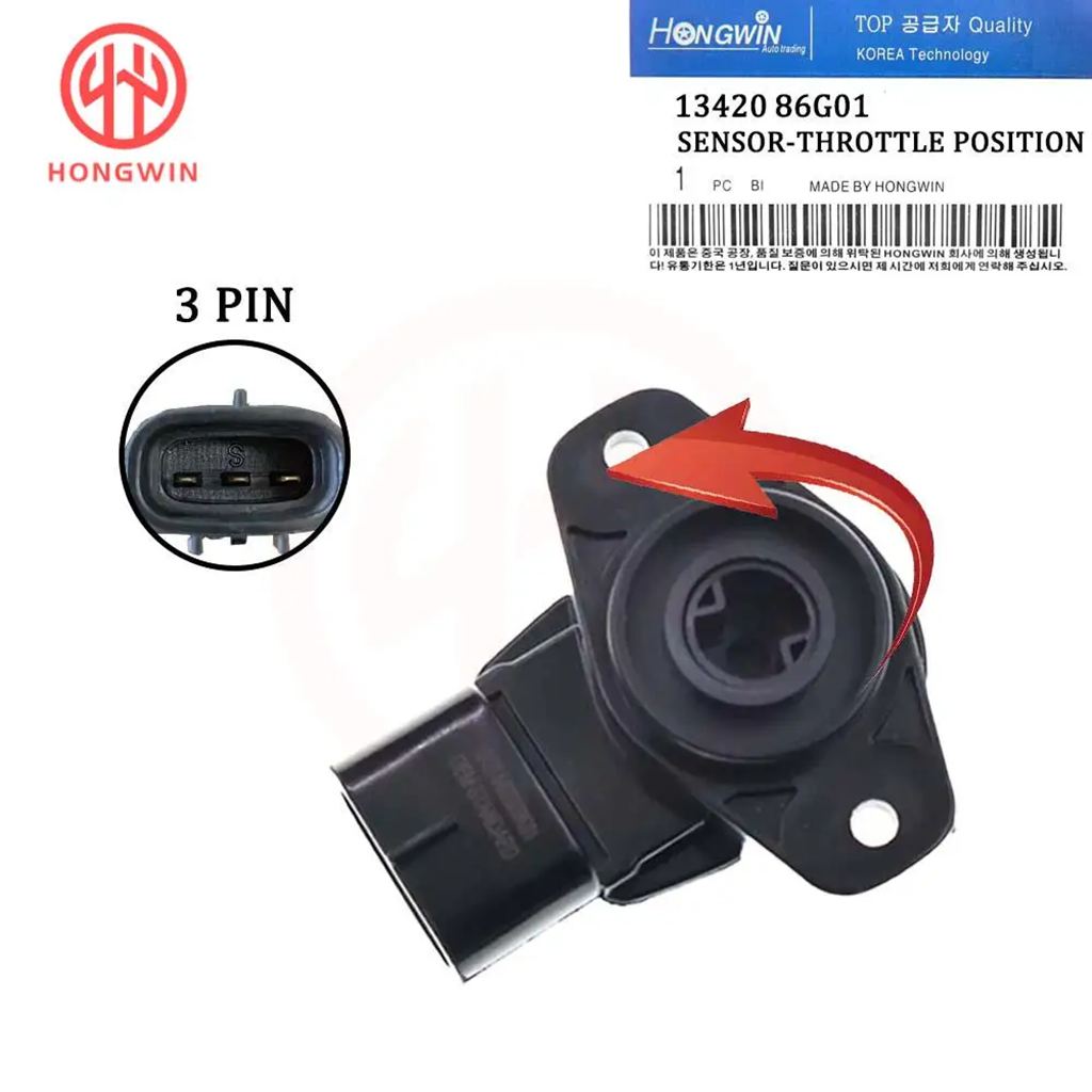 並行輸入品】TPS スロットルポジションセンサー OEM 13420-86G01 13420