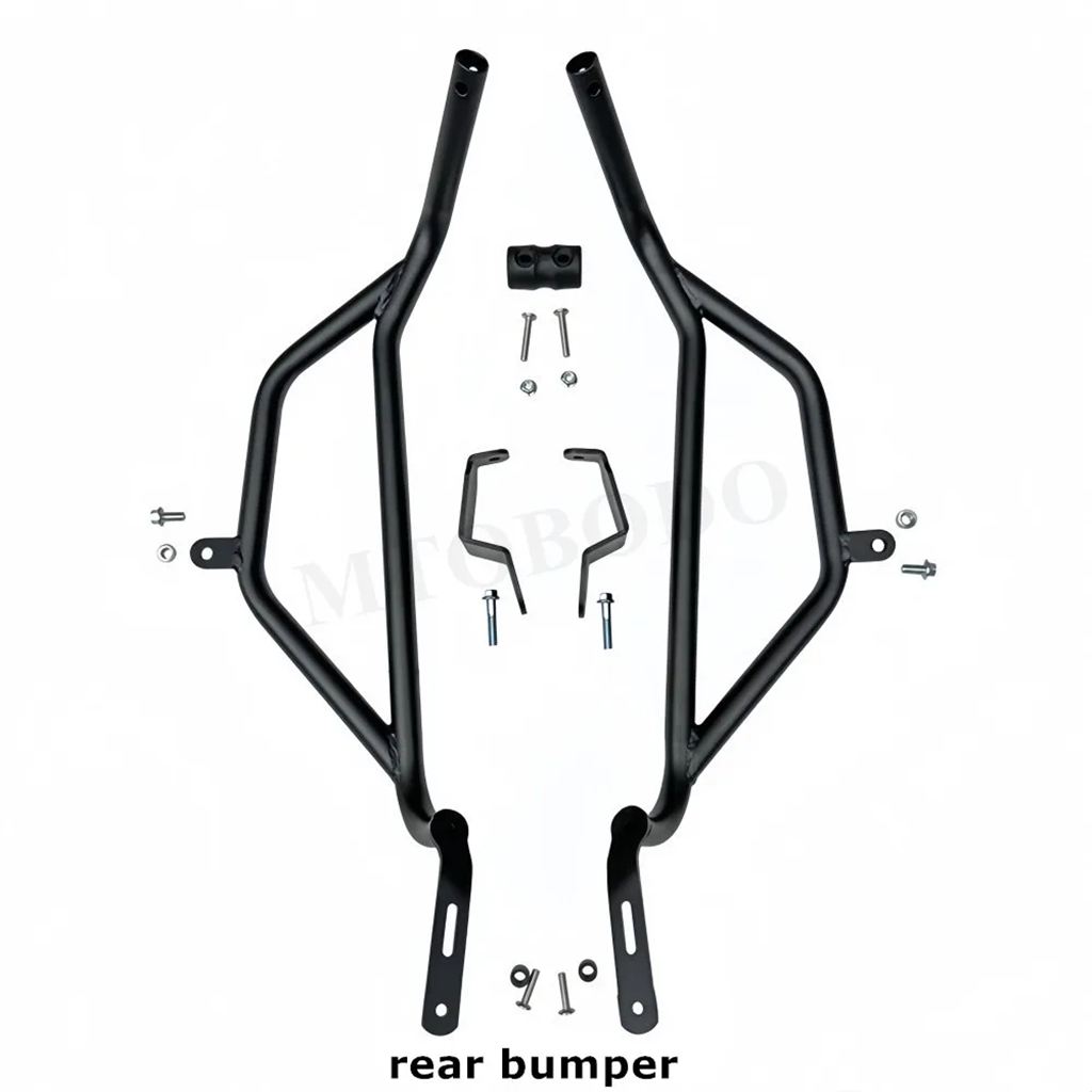 並行輸入品 CFMOTO 150SC 150 SC CF150T-31 バイク造用バンパー フロント＆リアバンパー 排気ガードレール 転倒防止バー_1