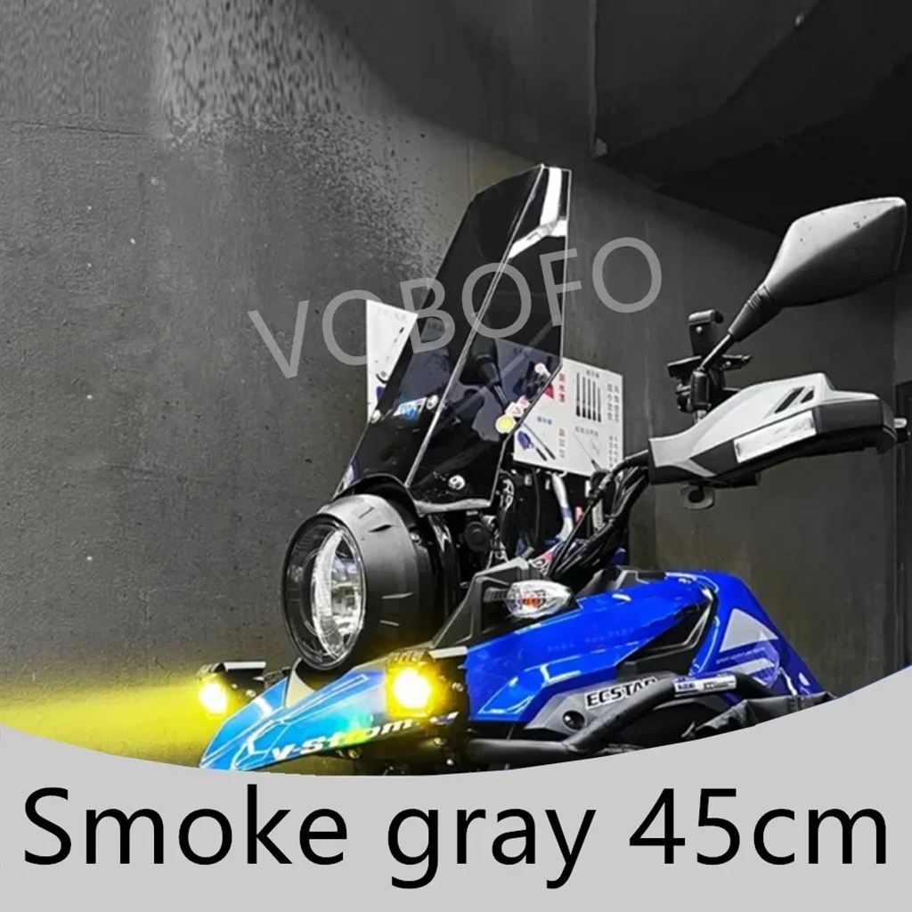 【並行輸入品】スズキ用バイク 二輪フロントガラス フロントガラス ストレート 非破壊取り付け アクセサリー dl250 dl250 DL-250_6