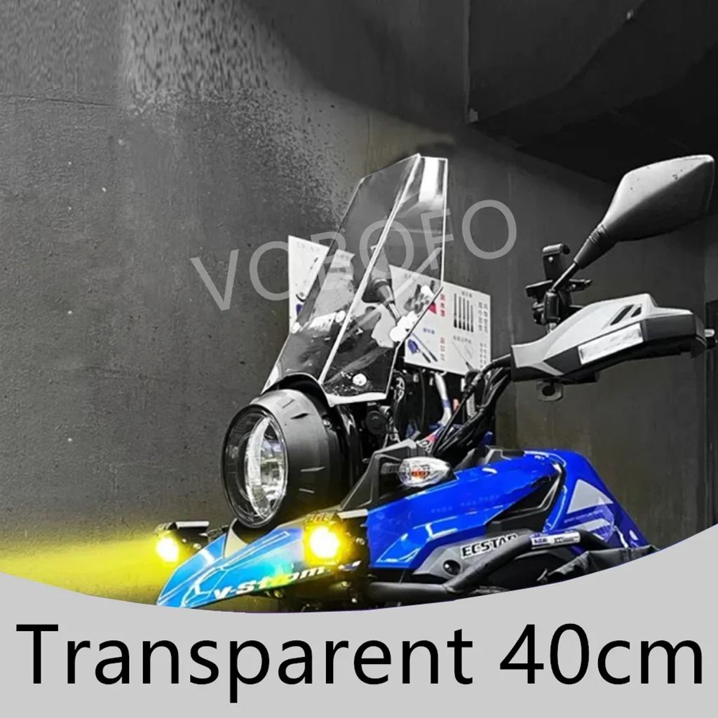 【並行輸入品】スズキ用バイク 二輪フロントガラス フロントガラス ストレート 非破壊取り付け アクセサリー dl250 dl250 DL-250_1