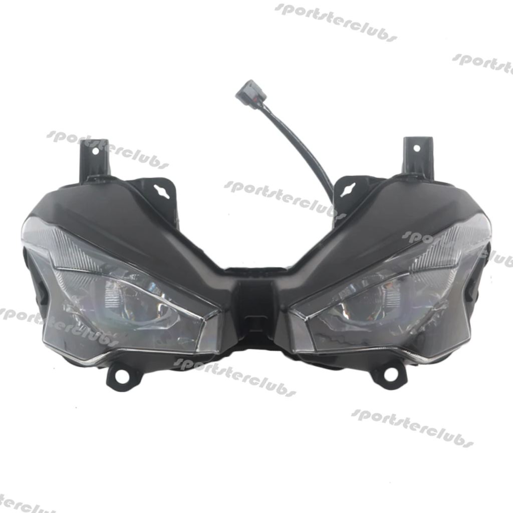 【並行輸入品】カワサキ 2024-2025年式 Ninja 500 EX500 Ninja500 SE バイク用フロントLEDヘッドライトアセンブリ ヘッドランプ ハイ/ロービーム付きの画像