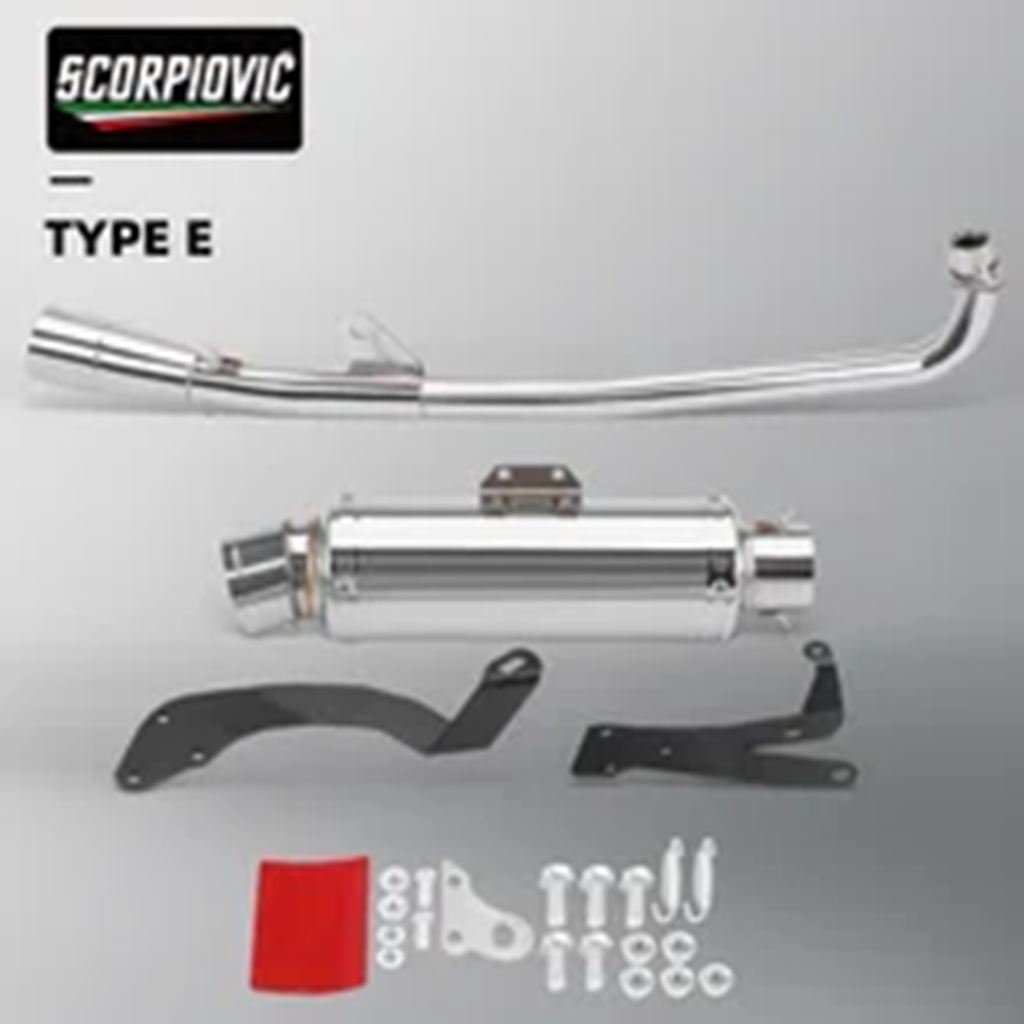 【並行輸入品】クロス スーパーカブ110 CC110 カブ125 カブ CC110 2021-2024 バイク用フルエキゾーストシステム 高性能 ローバイク/ハイバイク対応の画像