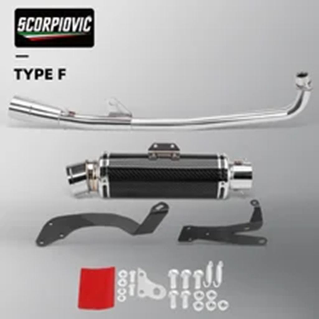 【並行輸入品】クロス スーパーカブ110 CC110 カブ125 カブ CC110 2021-2024 バイク用フルエキゾーストシステム 高性能 ローバイク/ハイバイク対応の画像