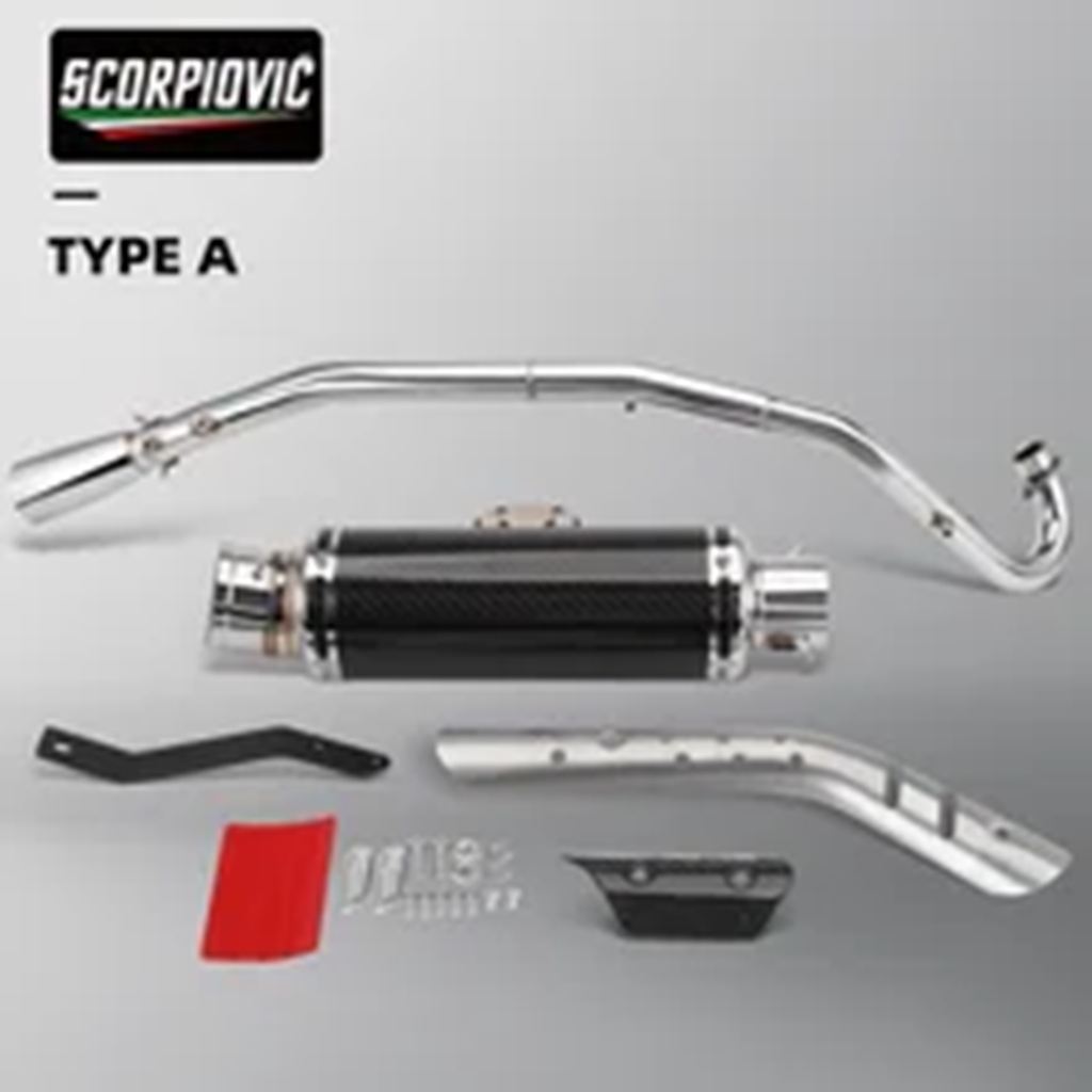 【並行輸入品】クロス スーパーカブ110 CC110 カブ125 カブ CC110 2021-2024 バイク用フルエキゾーストシステム 高性能 ローバイク/ハイバイク対応の画像