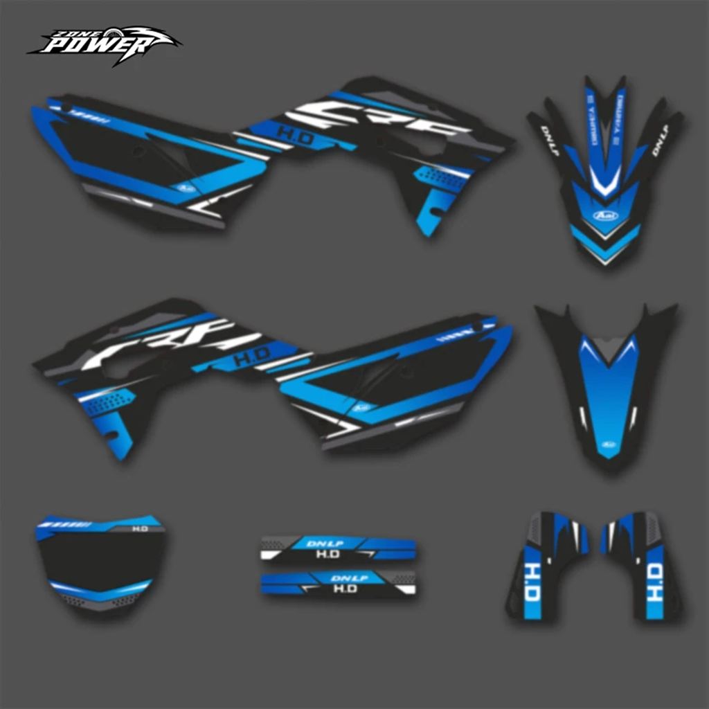 並行輸入品】Powerzone バイクグラフィックデカールステッカーキット