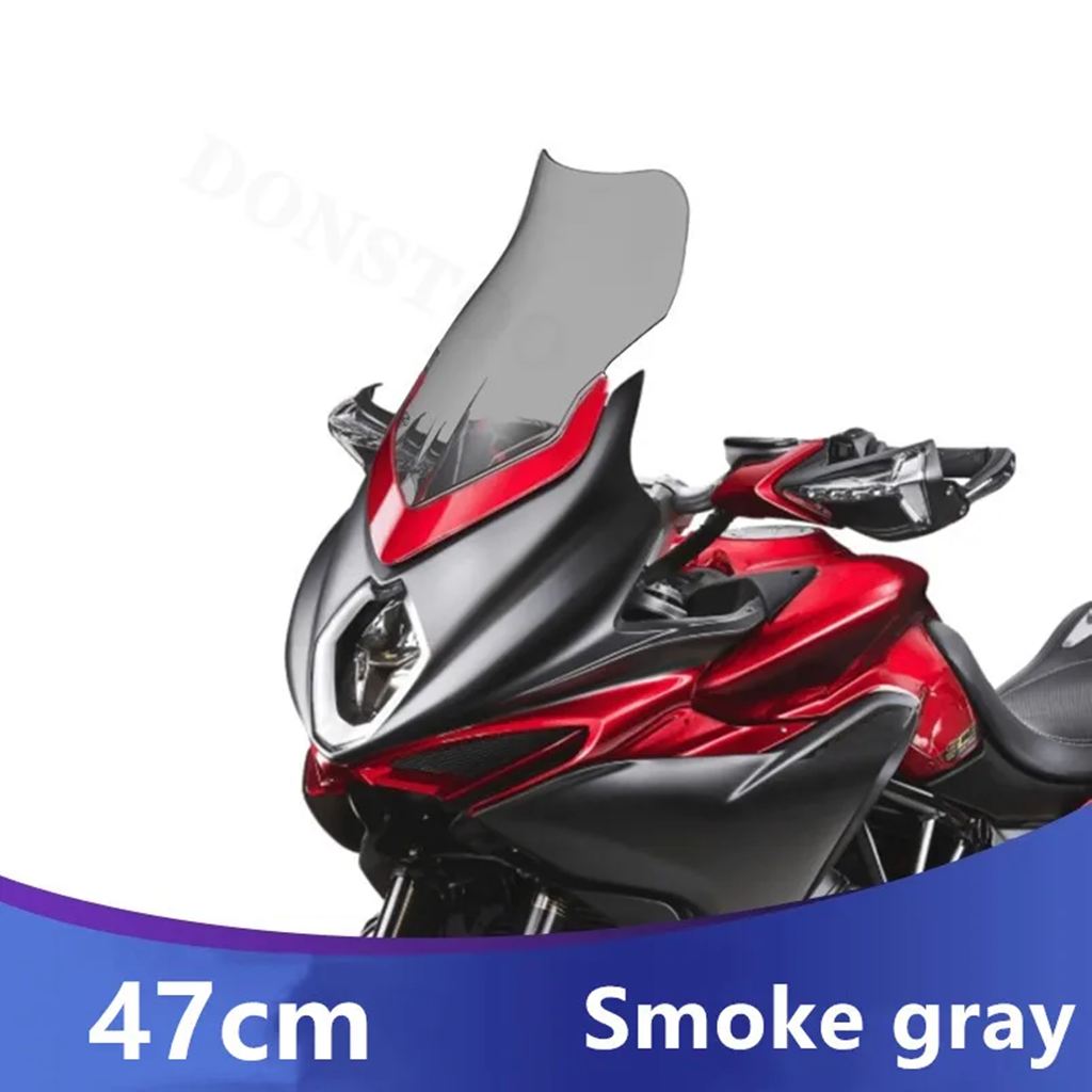 【並行輸入品】Agusta TV800 MV800 フロントガラス強化フロントガラス非破壊取付チェストガードアクセサリーの画像