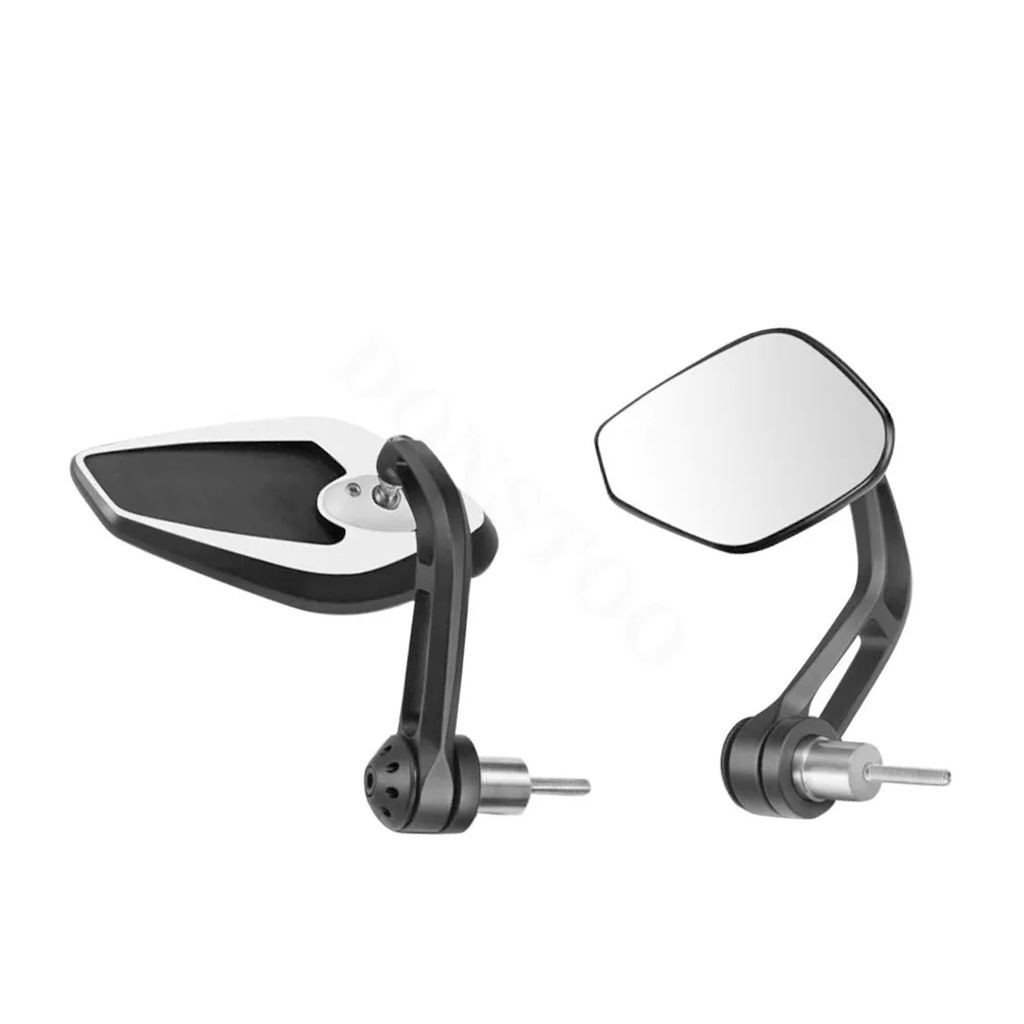 【並行輸入品】ヤマハ XMAX300 用 ダイヤモンド型バックミラー 広視野角 めまい防止 反射板 カスタムアクセサリーの画像