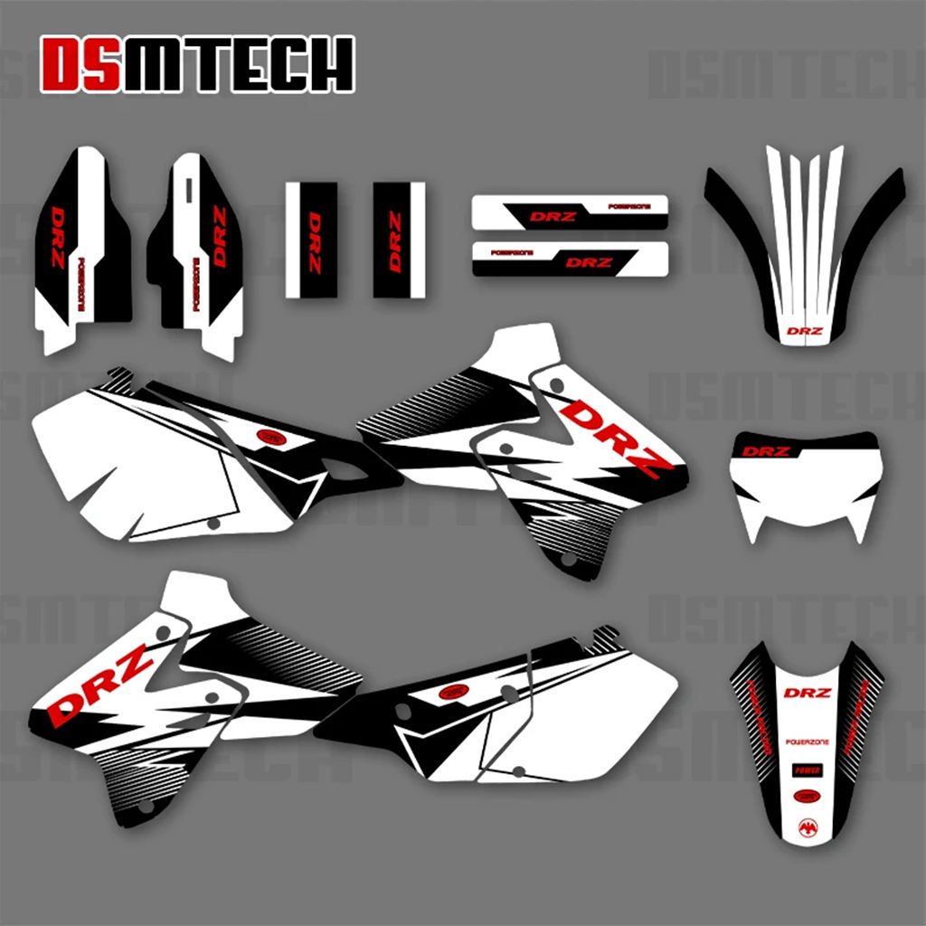 並行輸入品】DSMTECH スズキ DRZ400 SM S E DRZ 400 2000-2020 フル