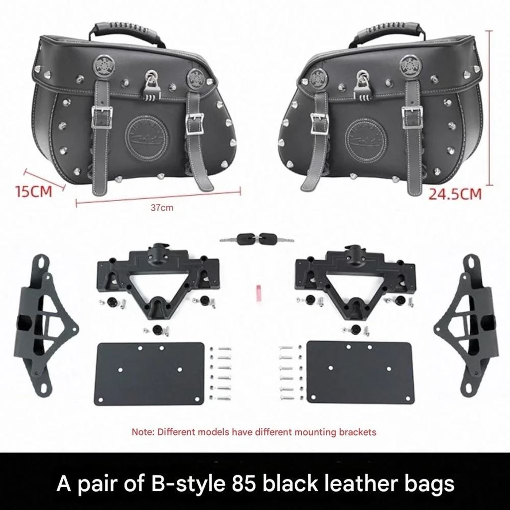 【並行輸入品】ホンダ レブル300 レブル500 CMX300 CMX500 レトロ 防水 サイドバッグ サイドボックス バンパーカスタム レブル300 cm 500用の画像