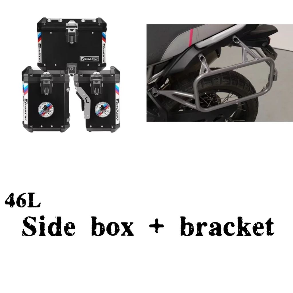 【並行輸入品】450 MT バイクアクセサリートップボックスラックサイドパニアブラケット CFMOTO 450MT 450-MT 2023 2024 キャリアサドルバッグサポートの画像