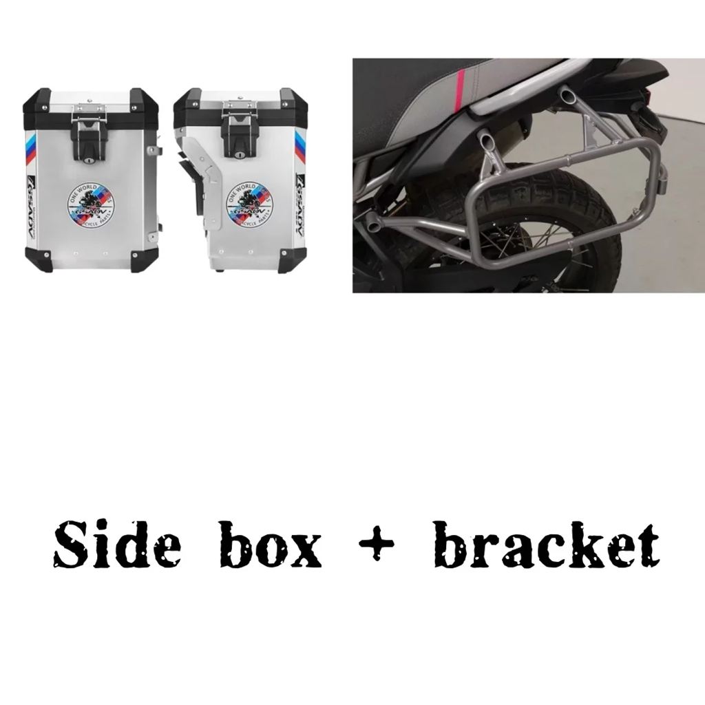 【並行輸入品】450 MT バイクアクセサリートップボックスラックサイドパニアブラケット CFMOTO 450MT 450-MT 2023 2024 キャリアサドルバッグサポートの画像