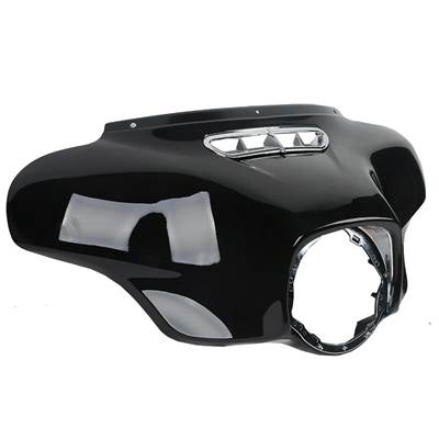 【並行輸入品】 ヘッドライトフェアリングフロントカウルフォークマウントスピードメーターカバーカウハーレーハーレーツーリンググライドウルトラリミテッド_2