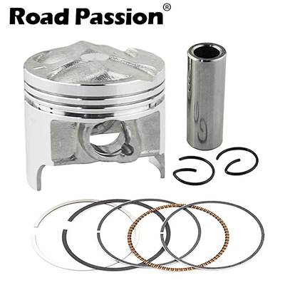 並行輸入品】 バイク49mmstd + 25 50ピストンリングキットスズキ