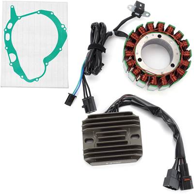 【並行輸入品】 スズキ用エンジンステータコイル電圧レギュレータ整流器 sv 1000 s sv1000s 2003 2004 2005 2006 2007 ガスケット付き