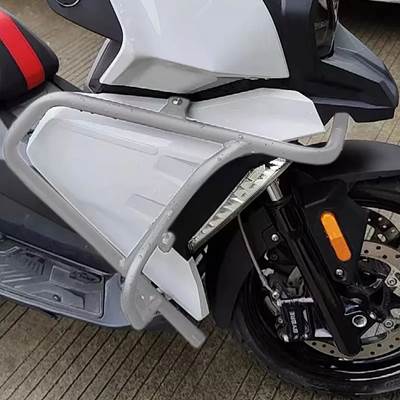 【並行輸入品】 BMWバイク 二輪クラッシュバー エンジンガード スタントケージ バンパー フロントサイドフレームプロテクター BMW c 400x c400 x c400x 2019-2_1