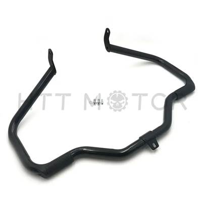 【並行輸入品】 クラッシュバーエンジンガードハーレーダビッドソンヘリテージソフテイルファットボーイ2009-2017 golssy黒互換品バイク部品の画像