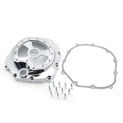 【並行輸入品】 カワサキzx14rzzr1400 2006-2022用バイク 二輪クラッチカバー ブラック バイク 二輪パーツ クリアの画像
