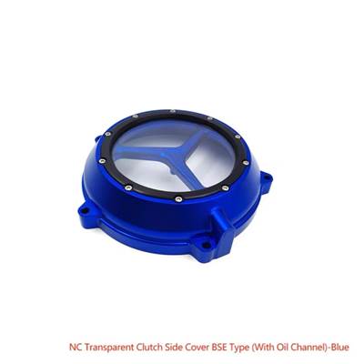 【並行輸入品】 Nc250/450オフロードバイクエンジンクラッチカバーCNCホタルフィットクリアサイドカバー小型ドラムカバーガンボッサーの画像