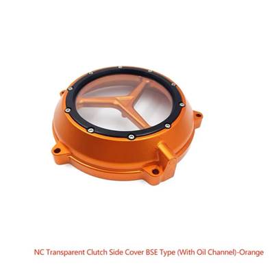 【並行輸入品】 Nc250/450オフロードバイクエンジンクラッチカバーCNCホタルフィットクリアサイドカバー小型ドラムカバーガンボッサーの画像
