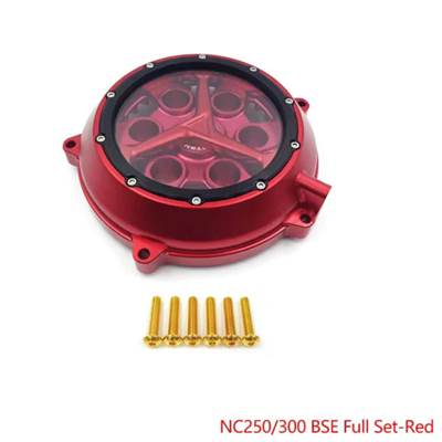 【並行輸入品】 Nc250/450オフロードバイクエンジンクラッチカバーCNCホタルフィットクリアサイドカバー小型ドラムカバーガンボッサーの画像