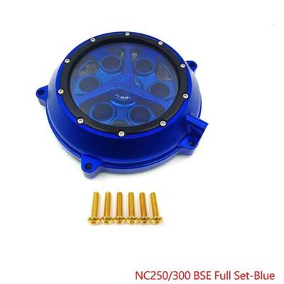 【並行輸入品】 Nc250/450オフロードバイクエンジンクラッチカバーCNCホタルフィットクリアサイドカバー小型ドラムカバーガンボッサーの画像