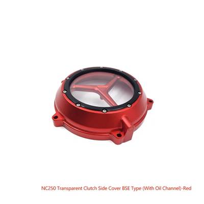 【並行輸入品】 Nc250/450オフロードバイクエンジンクラッチカバーCNCホタルフィットクリアサイドカバー小型ドラムカバーガンボッサーの画像