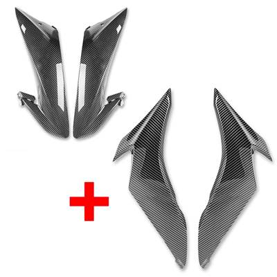 【並行輸入品】 バイク 二輪フロントフレームサイドカバー フェアリングカバー サイドパネル ボディパーツ Suzuki GSX-S1000 2015-2020の画像