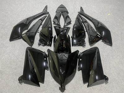 【並行輸入品】 バイク用光沢ボディキット 黒フェアリングボディキット tmax530 tmax 530 12 13 14 2012 2013 2014_1