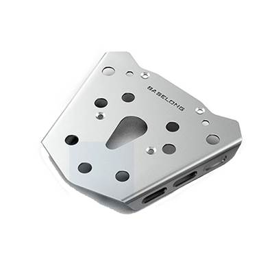 【並行輸入品】 バイクリアサイドラゲッジラックセット トップケース マウントプレート cfmoto 450mt mt 450 mt 2014 2024の画像