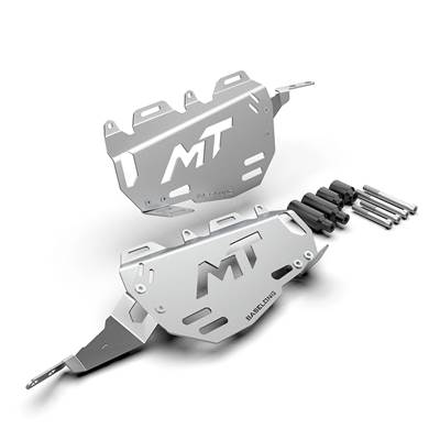 【並行輸入品】 バイクリアサイドラゲッジラックセット トップケース マウントプレート cfmoto 450mt mt 450 mt 2014 2024の画像