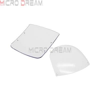 【並行輸入品】 ヘッドライト用ブラケットキット付きクリアウィンドプロテクション エントリースポーツスター1200アイアン883 xl883n 1988-2016の画像