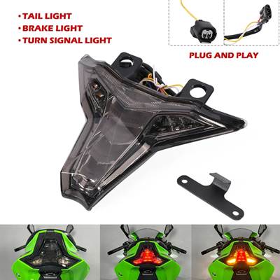 並行輸入品】 一体型LEDテールブレーキライト カワサキニンジャ用