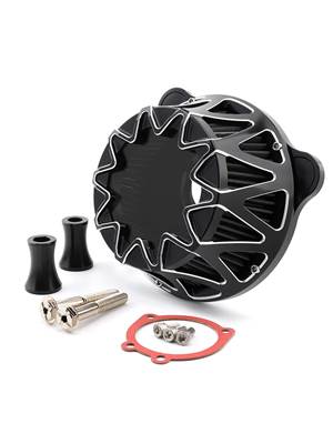 【並行輸入品】 ハーレースポーツスターxl883用エアフィルタークリーナーキット ソフテイルファットボーイdyna fxr ツーリング 電気 ストリートグライドロード_9
